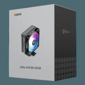 Ventilateur OCYPUS – Delta A40 Noir ARGB