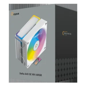 Ventilateur OCYPUS – Delta A40 SE ARGB Blanc