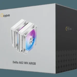 Ventilateur OCYPUS – Delta A62 Blanc ARGB