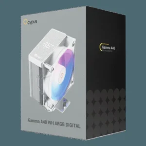 Ventilateur OCYPUS – Gamma A40 Blanc ARGB Digital