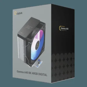 Ventilateur OCYPUS – Gamma A40 Noir ARGB Digital