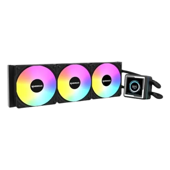 Water Cooling RAIDMAX LM360BK 360MM ARGB LCD BLACK