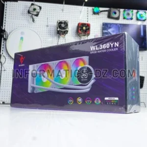 Watercooling MAGMA WL360YN ARGB, Temp Display – WHITE